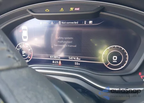 2019 Audi A5 45 Premium z USA, uszkodzony, nr VIN WAUBNCF55KA022794